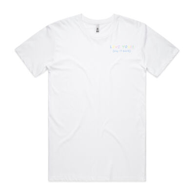 LOVE YOU!!! (say it back) Tee Men Thumbnail